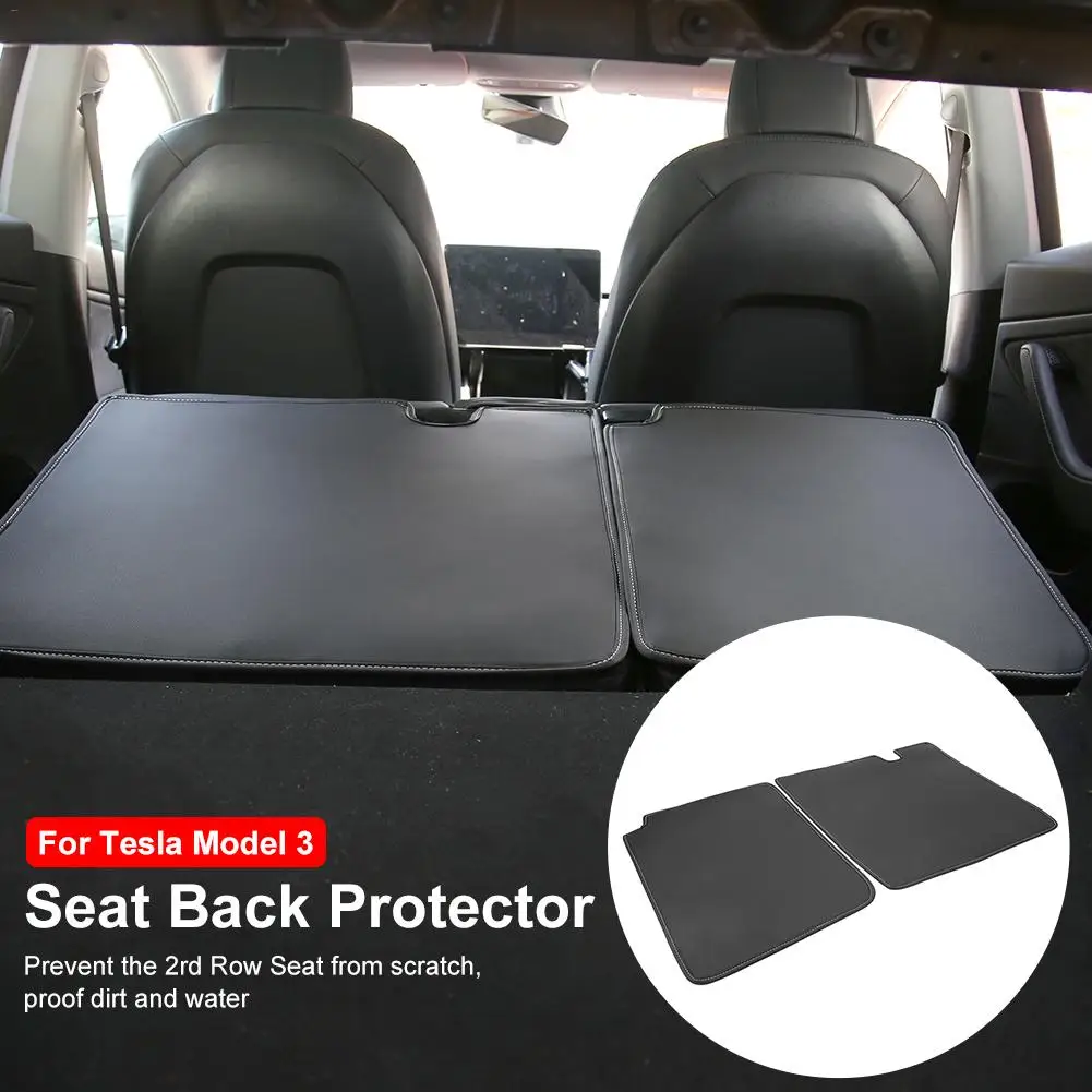 2rd Row Seat Back Protector Odorless Comfortable Protection Pad with Split Design Car Seat Decoration Cushion For Tesla Model 3
2rd Row Seat Back Protector Odorless Comfortable Protection Pad with Split Design Car Seat Decoration Cushion For Tesla Model 3