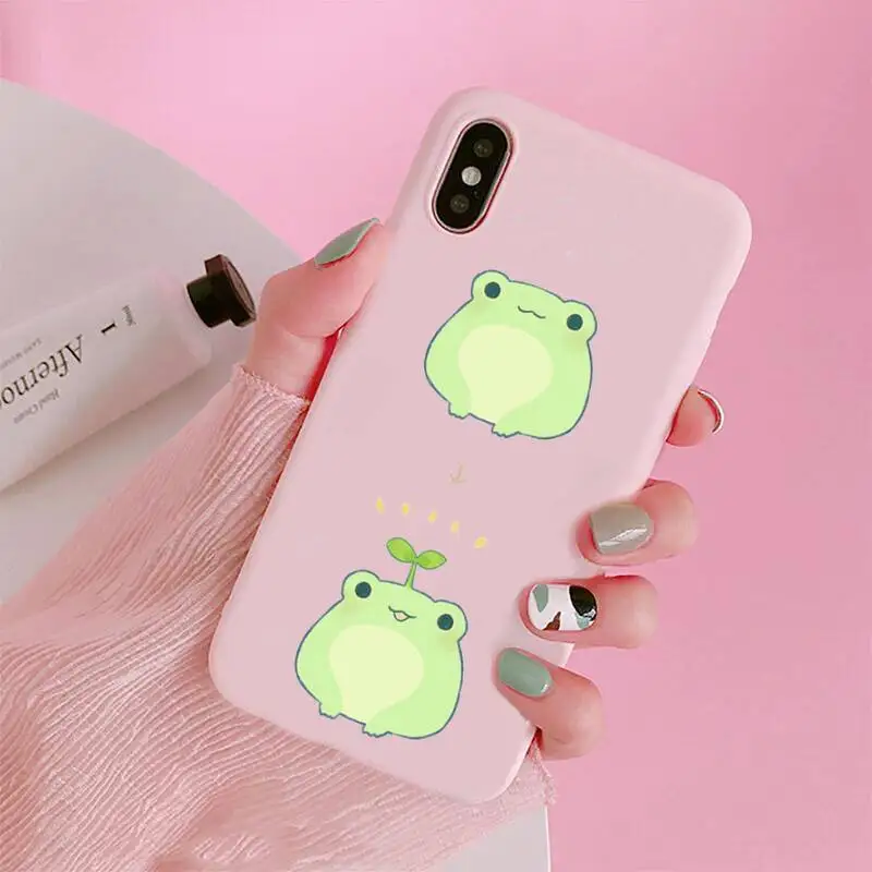 CARTOON Frog Phone Case Candy Color for iPhone 6 7 8 11 12 s mini pro X XS XR MAX Plus
CARTOON Frog Phone Case Candy Color for iPhone 6 7 8 11 12 s mini pro X XS XR MAX Plus
