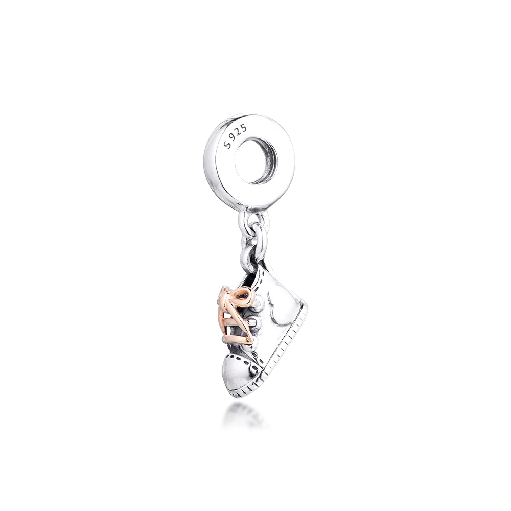 Baby Shoe Dangle Charm Pendant for Bracelets Women Charms New Arrival diy 925 Sterling Silver Pendant
Baby Shoe Dangle Charm Pendant for Bracelets Women Charms New Arrival diy 925 Sterling Silver Pendant