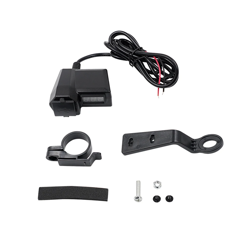 Marshell 3.4A Dual USB Charger with Cigarette Lighter 10V-24V for Motorcycle Mobile Phone Meter Modification AC 
Marshell 3.4A Dual USB Charger with Cigarette Lighter 10V-24V for Motorcycle Mobile Phone Meter Modification AC