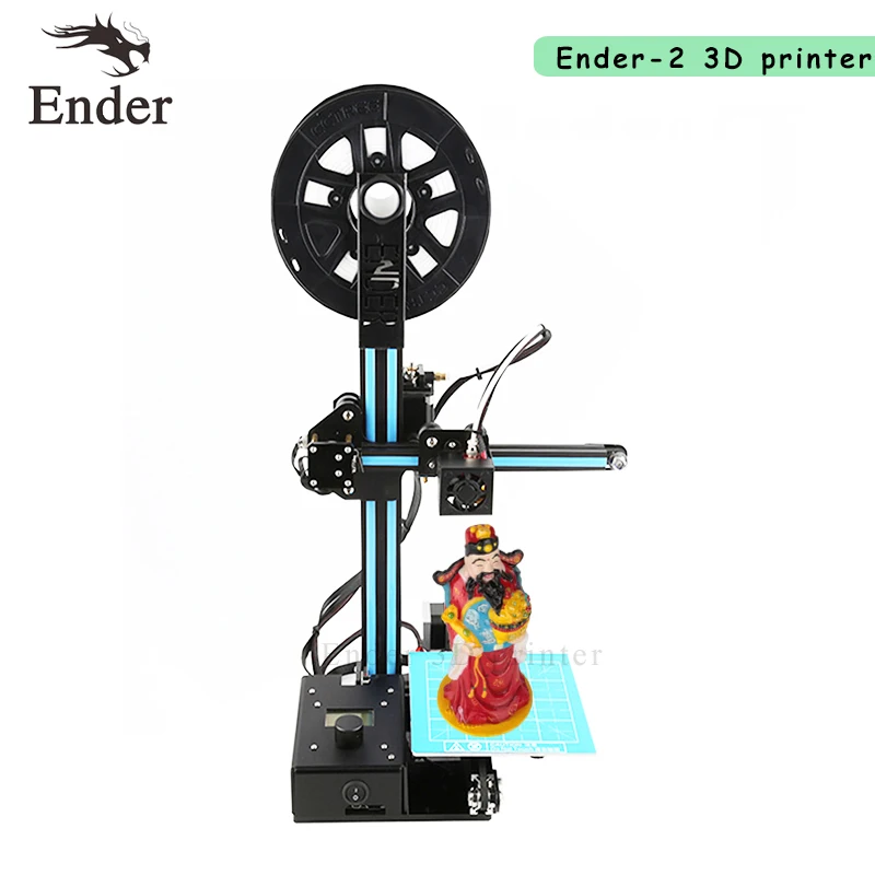 Ender 2 3D принтер 150*150*200 мм RepRap Prusa i3 дешевый 3d DIY Набор Мини n нити + 8 г sd карта