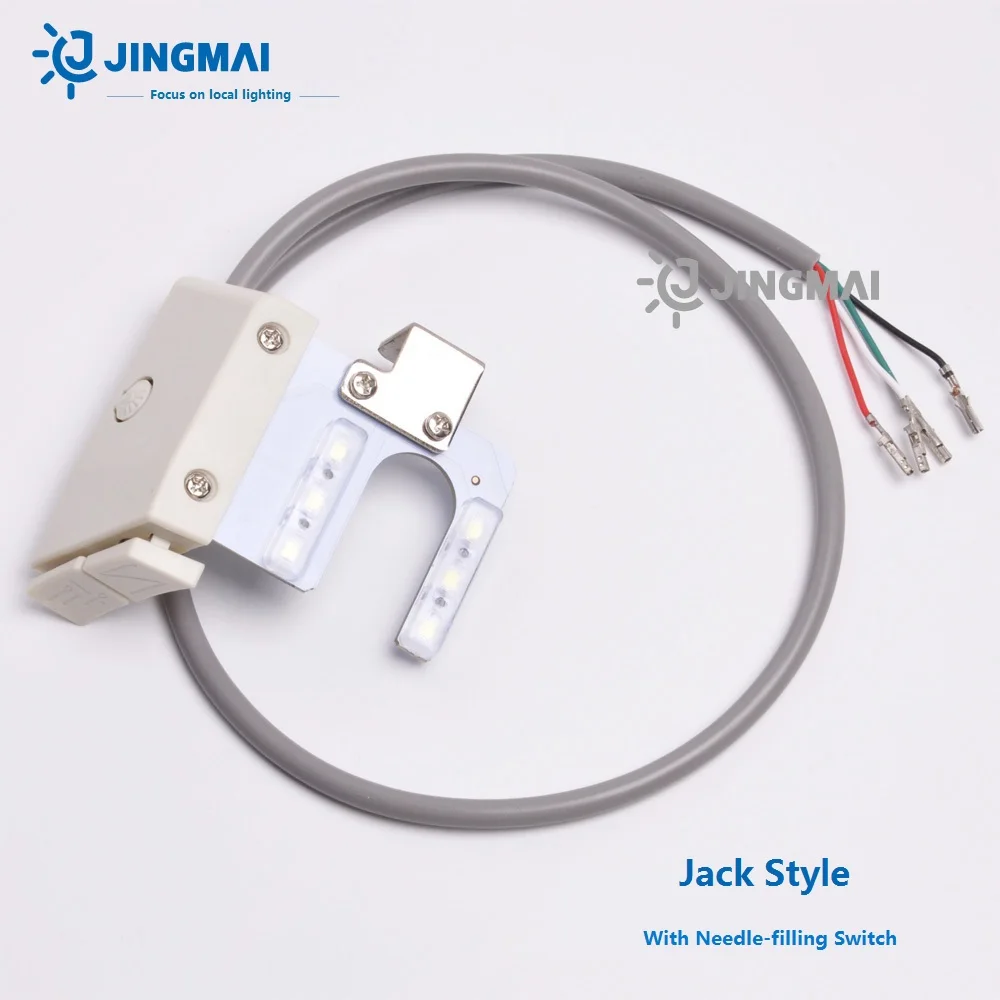 6 beads sewing machine lamp Jack-style with needle-filling switch for workshop LED sew accessories household sew lighting tools
6 beads sewing machine lamp Jack-style with needle-filling switch for workshop LED sew accessories household sew lighting tools