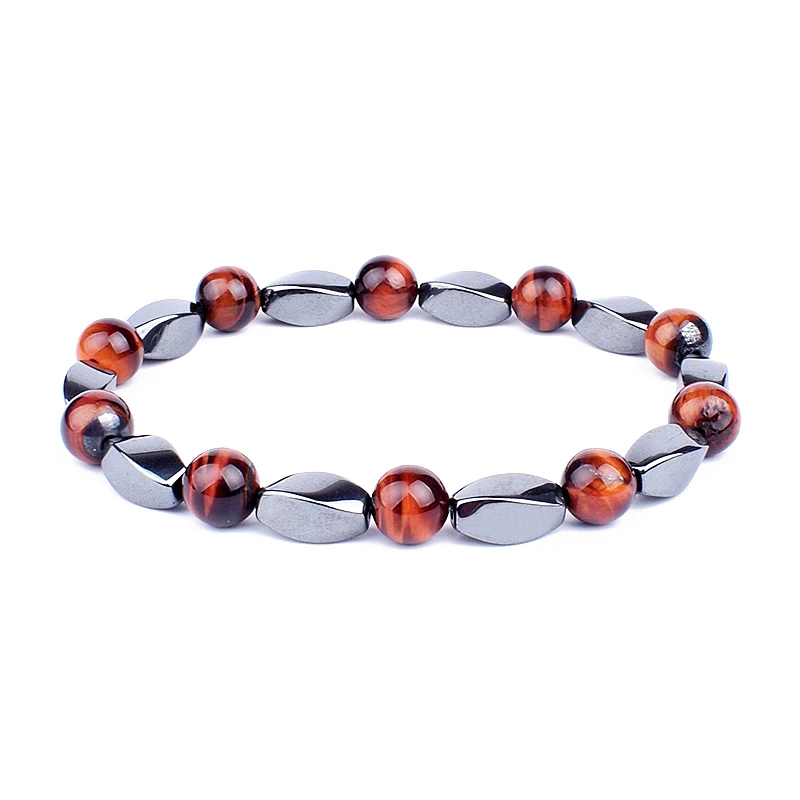 Natural Distortion Hematite Tiger Eye Bracelets Men Magnetic Health Protection Balance Beads Bracelets New Reiki Healing Jewelry
Natural Distortion Hematite Tiger Eye Bracelets Men Magnetic Health Protection Balance Beads Bracelets New Reiki Healing Jewelry