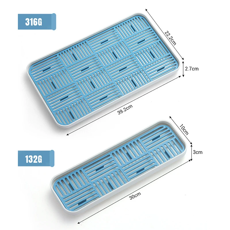 1PC Drain Tray Cup Holder Dish Drainer Storage Tray Double Layers Bracket Hollow-out Drain Plate Household Kitchen Accessories 
1PC Drain Tray Cup Holder Dish Drainer Storage Tray Double Layers Bracket Hollow-out Drain Plate Household Kitchen Accessories