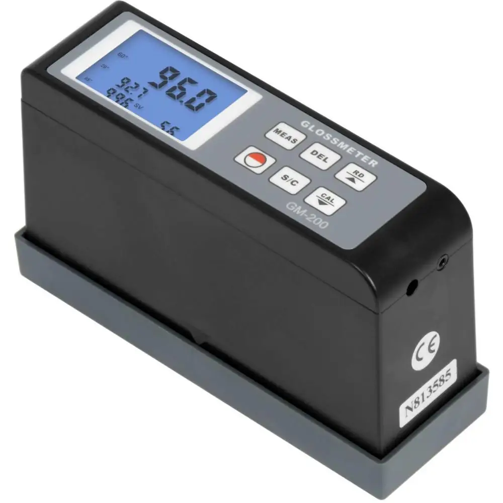 Multi-angle Coating Paint Gloss Meter GM-200 (20 60 85 degree),display gloss value of 20, 60,85 degree at the same time.
Multi-angle Coating Paint Gloss Meter GM-200 (20 60 85 degree),display gloss value of 20, 60,85 degree at the same time.