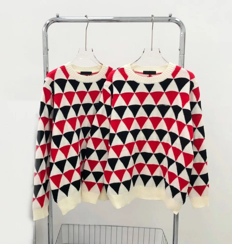 Spring-Autumn Women O-Neck Sweater Knitted Tops Loose Diamonds Pattern Casual Pullover Ladies Overcoat
Spring-Autumn Women O-Neck Sweater Knitted Tops Loose Diamonds Pattern Casual Pullover Ladies Overcoat