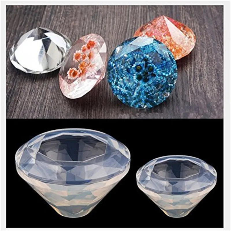1PC Diamond Transparent Dried Flower Decorative UV Resin Mold Liquid Silicone Molds for Making Jewelry Handcraft Pendant Tools
1PC Diamond Transparent Dried Flower Decorative UV Resin Mold Liquid Silicone Molds for Making Jewelry Handcraft Pendant Tools