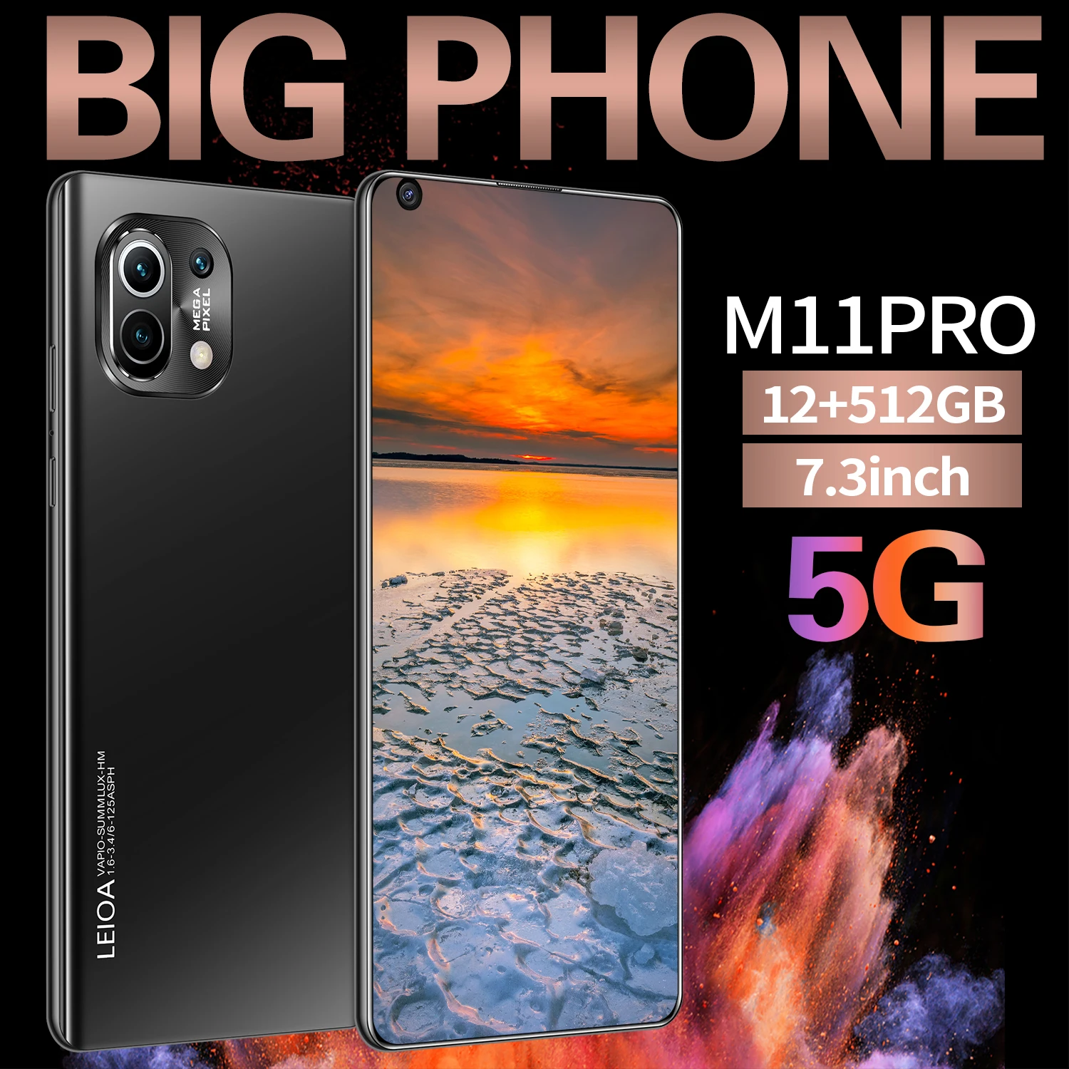 Фонарь M11 Pro, 5,5-дюймовый смартфон, 12 Гб + 7,3 ГБ, 512 мАч, MTK6889, разблокировка по лицу, две карты, двойной режим ожидания
Фонарь M11 Pro, 5,5-дюймовый смартфон, 12 Гб + 7,3 ГБ, 512 мАч, MTK6889, разблокировка по лицу, две карты, двойной режим ожидания