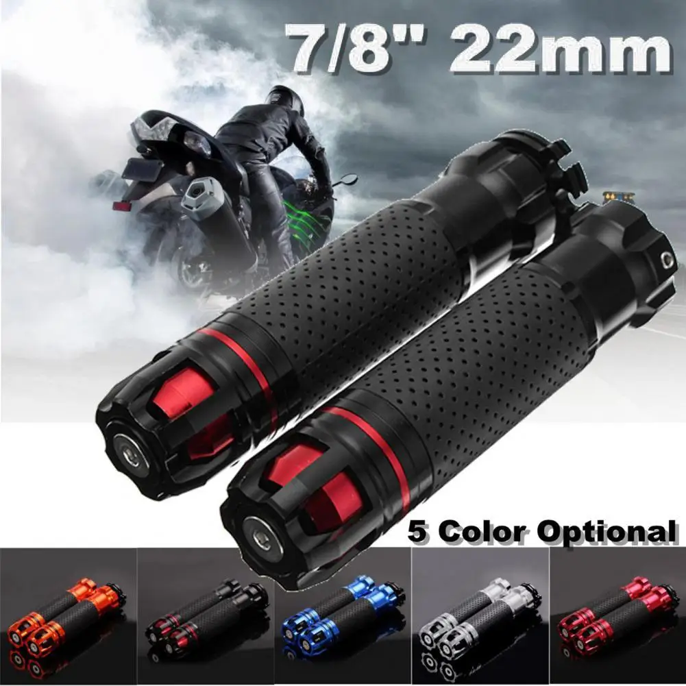 2Pcs Handlebar Grip Rotatable Anti-slip Aluminum Alloy 7/8-Inch Motorcycle Throttle Handlebar for Dirt Bike
2Pcs Handlebar Grip Rotatable Anti-slip Aluminum Alloy 7/8-Inch Motorcycle Throttle Handlebar for Dirt Bike