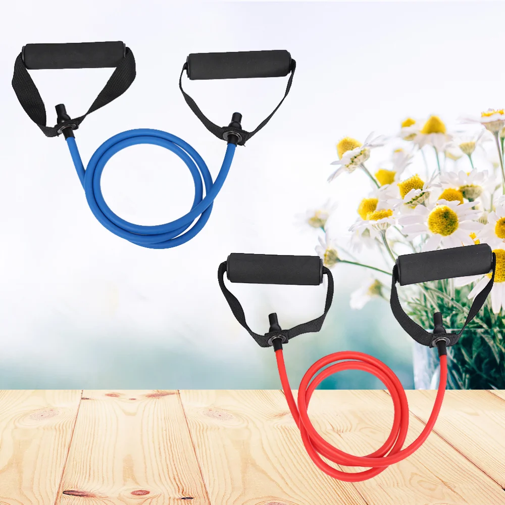 Outdoor Yoga Elastic Fitness Exercise Rope Exercise Resistance Bands Workout Bands with Handle(Yellow)
Outdoor Yoga Elastic Fitness Exercise Rope Exercise Resistance Bands Workout Bands with Handle(Yellow)