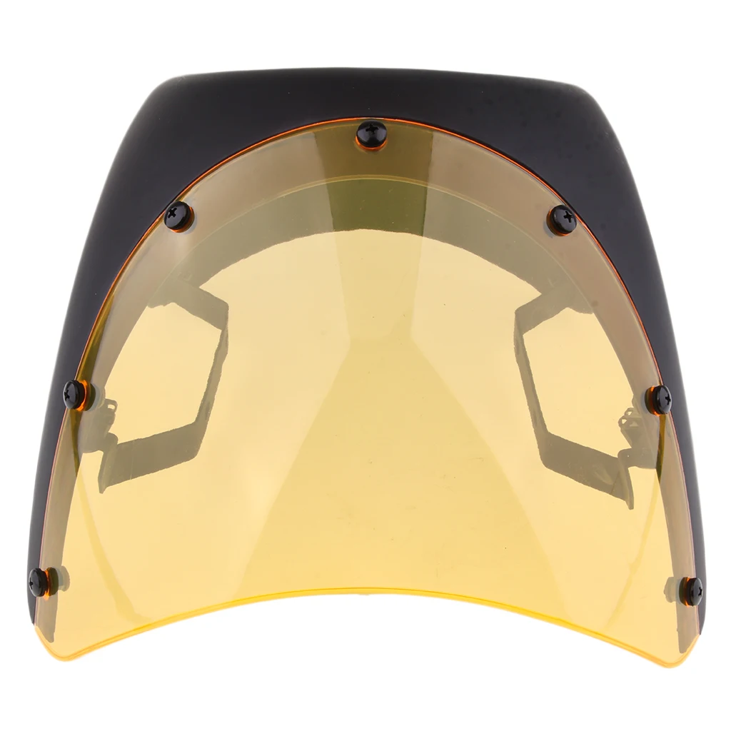 Motorcycle 7 inch Headlight Fairing Cover Handlebar Screen Windshield Fits for16.5-18mm Round Headlights
Motorcycle 7 inch Headlight Fairing Cover Handlebar Screen Windshield Fits for16.5-18mm Round Headlights