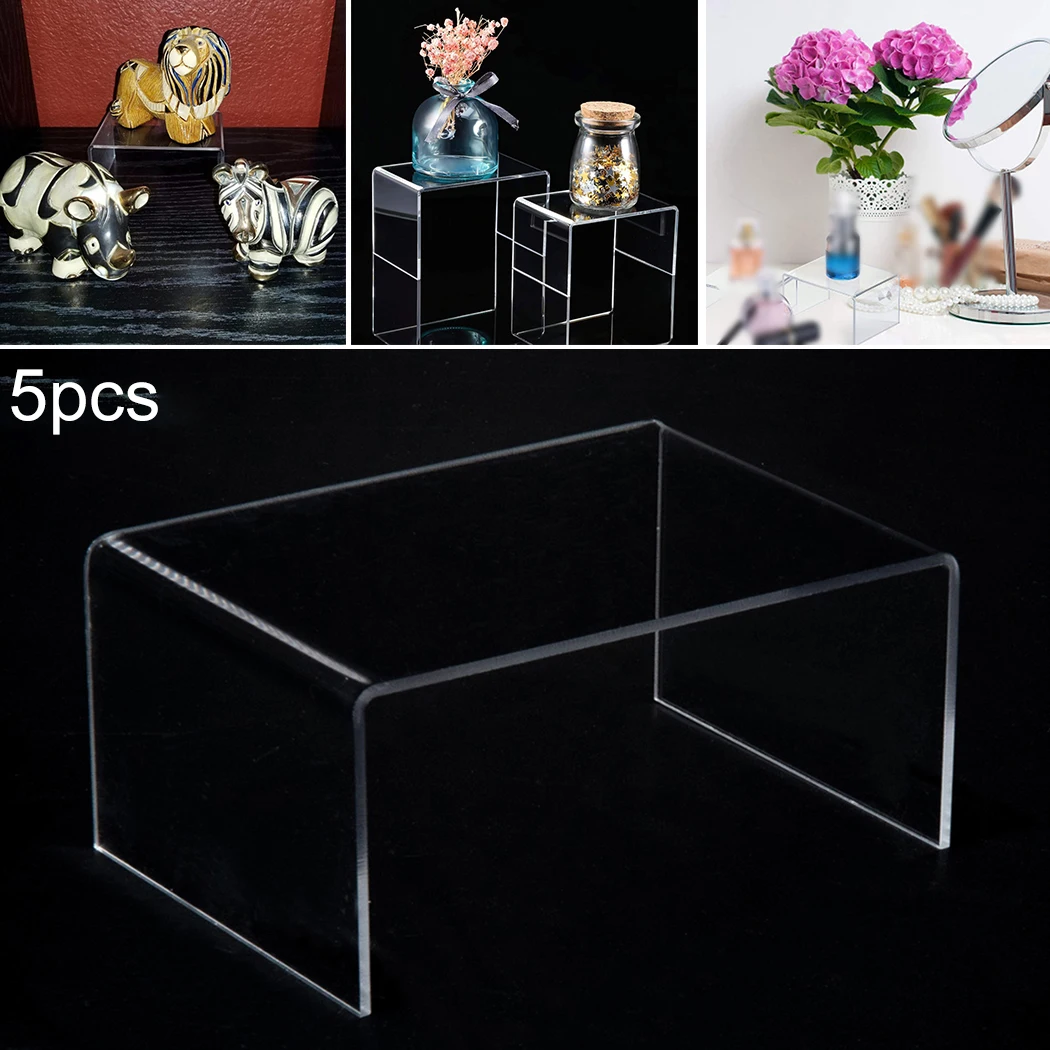 5Pcs 2*3*4inch Acrylic Display Stand Jewelry Showcase Storage Rack Shelf Holder More Durable Transparent
5Pcs 2*3*4inch Acrylic Display Stand Jewelry Showcase Storage Rack Shelf Holder More Durable Transparent