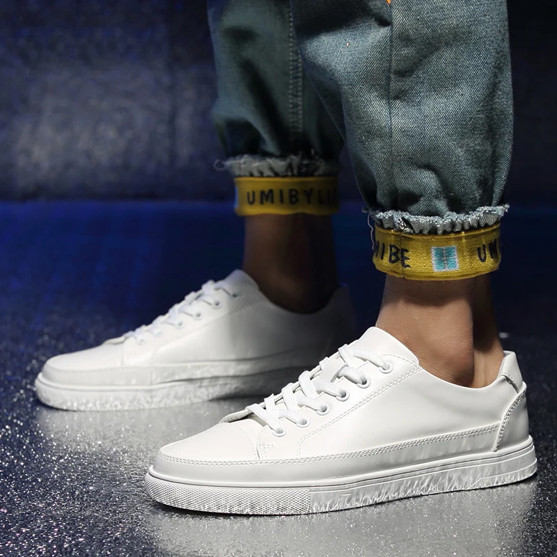 Мужские туфли из натуральной кожи, повседневные оксфорды, Нескользящие, удобные дышащие, плоская подошва, черные, белые 
Мужские туфли из натуральной кожи, повседневные оксфорды, Нескользящие, удобные дышащие, плоская подошва, черные, белые