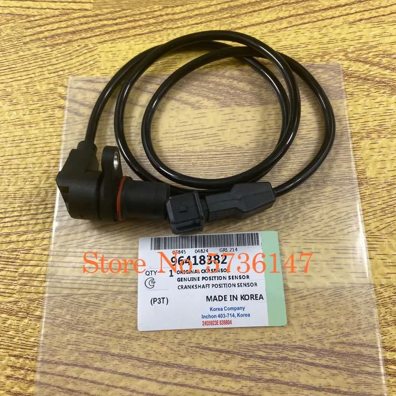 96418382 ,10456515 Crankshaft Position Sensor Fits Chevrolet EPICA LACETTI 1.8 2.0 Captiva 2.4 DAEWOO Nubira Opel Vauxhal Isuze
96418382 ,10456515 Crankshaft Position Sensor Fits Chevrolet EPICA LACETTI 1.8 2.0 Captiva 2.4 DAEWOO Nubira Opel Vauxhal Isuze