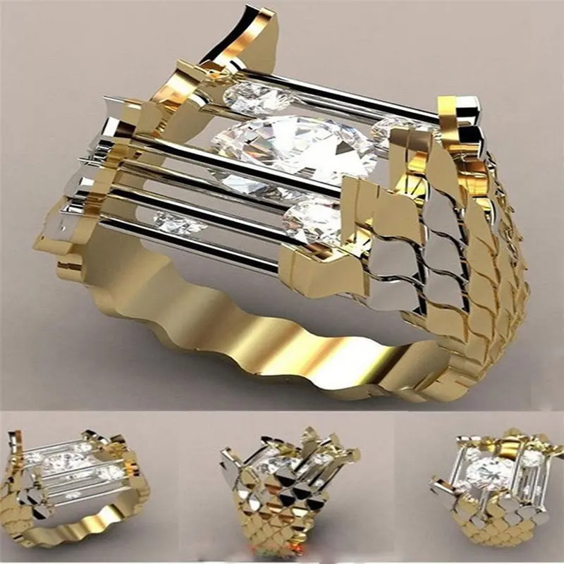 Creative Gold Color Geometric Irregular Mechanical Gear Finger Ring For Men Punk Party Wedding Engagement Jewelry
Creative Gold Color Geometric Irregular Mechanical Gear Finger Ring For Men Punk Party Wedding Engagement Jewelry