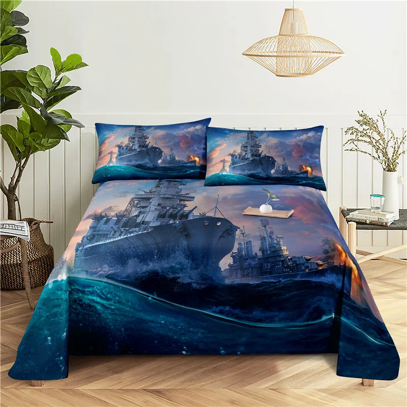 Navigation 0.9/1.2/1.5/1.8/2.0m Digital Printing Polyester Bed Flat Sheet With Pillowcase Print Bedding Set
Navigation 0.9/1.2/1.5/1.8/2.0m Digital Printing Polyester Bed Flat Sheet With Pillowcase Print Bedding Set