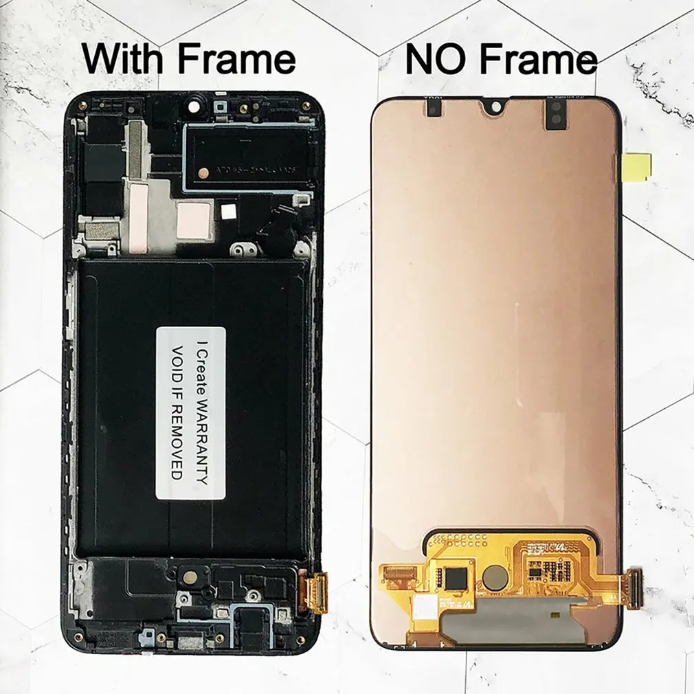 6.7Inch OLED Display for Samsung Galaxy A70 A705 A705F Display Touch Screen Digitizer Assembly LCD Screen Replacement with Tool
6.7Inch OLED Display for Samsung Galaxy A70 A705 A705F Display Touch Screen Digitizer Assembly LCD Screen Replacement with Tool