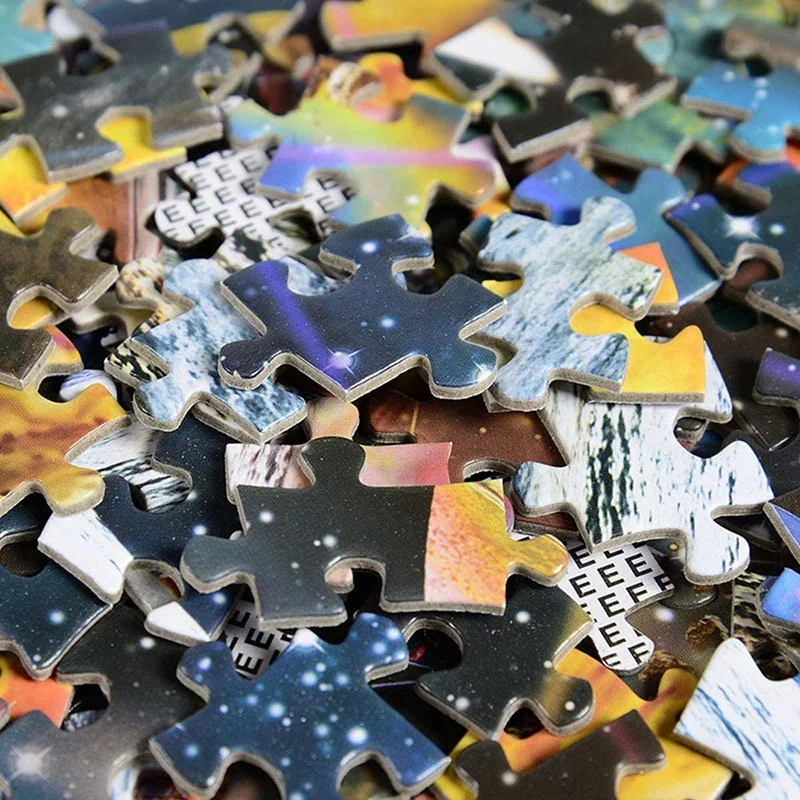 2 PCS Space Puzzle 1000 Piece Jigsaw Puzzle Scenery Space Stars Educational Puzzle Toy for Kids/Adults
2 PCS Space Puzzle 1000 Piece Jigsaw Puzzle Scenery Space Stars Educational Puzzle Toy for Kids/Adults