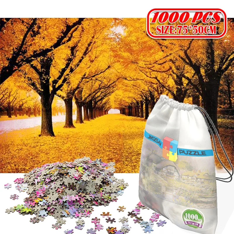 1000Pcs 3D Paper Jigsaw Puzzle for adults kids toys puzzles wooden Educational Toys Decoration Stickers Golden Tree 
1000Pcs 3D Paper Jigsaw Puzzle for adults kids toys puzzles wooden Educational Toys Decoration Stickers Golden Tree