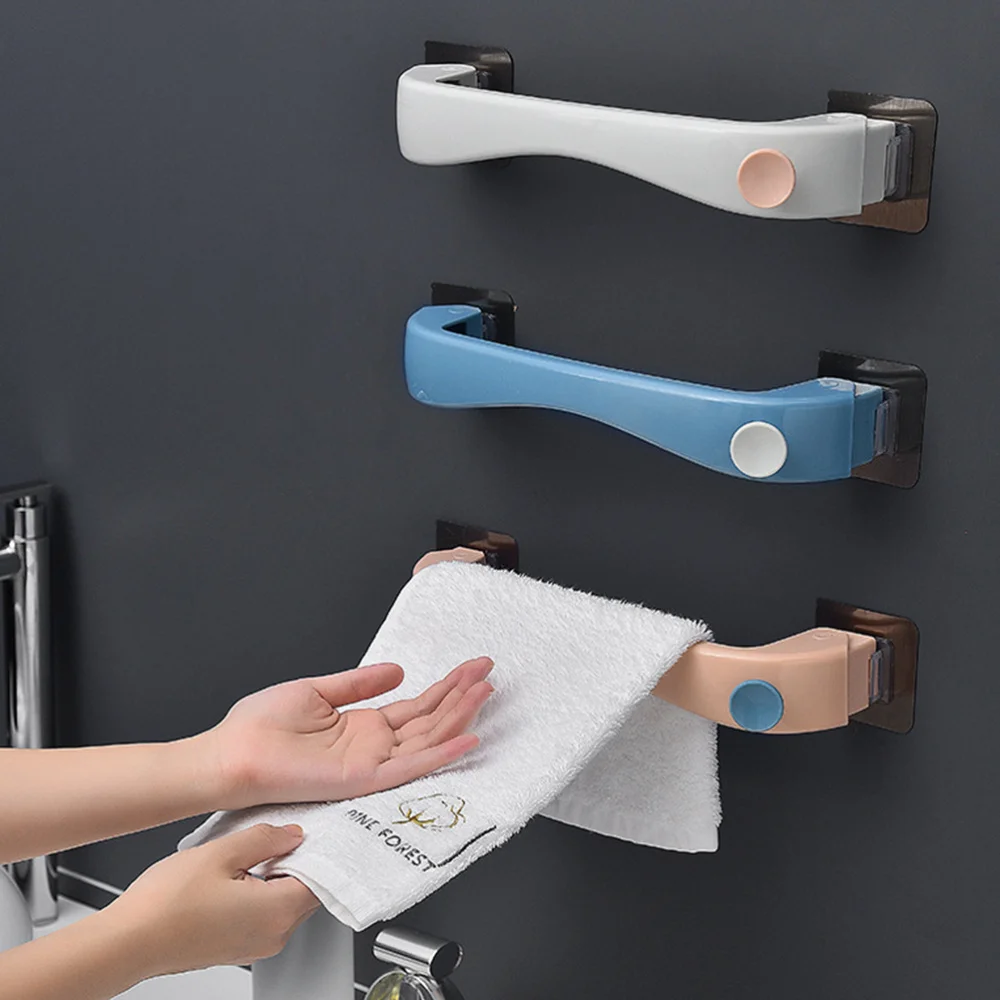 3pcs Towel Hangers Wall-mounted Towel Rack Bathroom Towel Holder Household Supplies (Small, White+Blue+Pink)
3pcs Towel Hangers Wall-mounted Towel Rack Bathroom Towel Holder Household Supplies (Small, White+Blue+Pink)