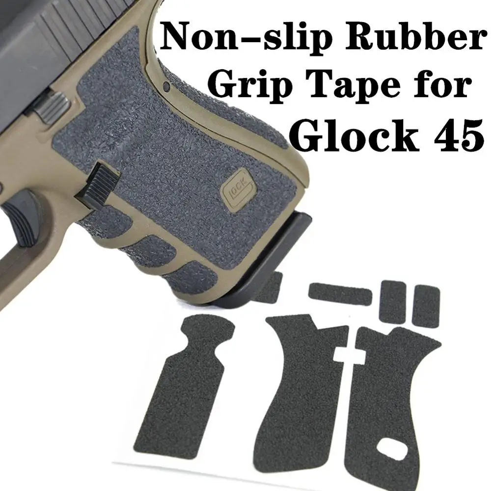 Резиновая текстура сцепление Обёрточная бумага лента Заказная для Glock 45 45MOS