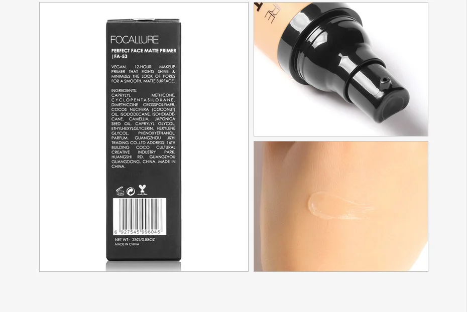 Professional Face Primer Make Up Moisturizing Invisible Cover Pores Oil Control Nude Long Lasting Moist Protective Cosmetics
Professional Face Primer Make Up Moisturizing Invisible Cover Pores Oil Control Nude Long Lasting Moist Protective Cosmetics