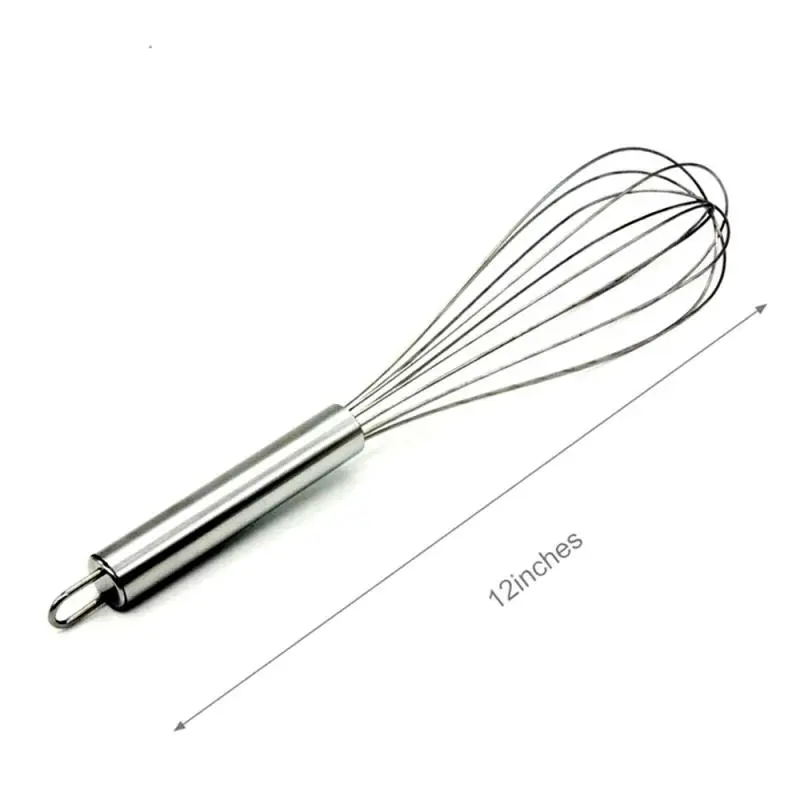 1pcs 8/10/12 inch kitchen cooking tool stainless steel egg beater manual egg beater kitchen tool stainless steel egg beater
1pcs 8/10/12 inch kitchen cooking tool stainless steel egg beater manual egg beater kitchen tool stainless steel egg beater
