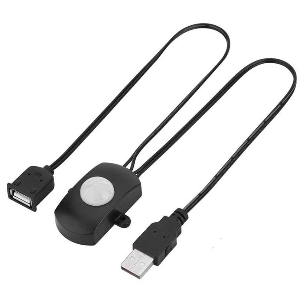 Инфракрасный PIR-датчик движения с USB-разъемом, автоматический переключатель для светодиодной ленты
Инфракрасный PIR-датчик движения с USB-разъемом, автоматический переключатель для светодиодной ленты