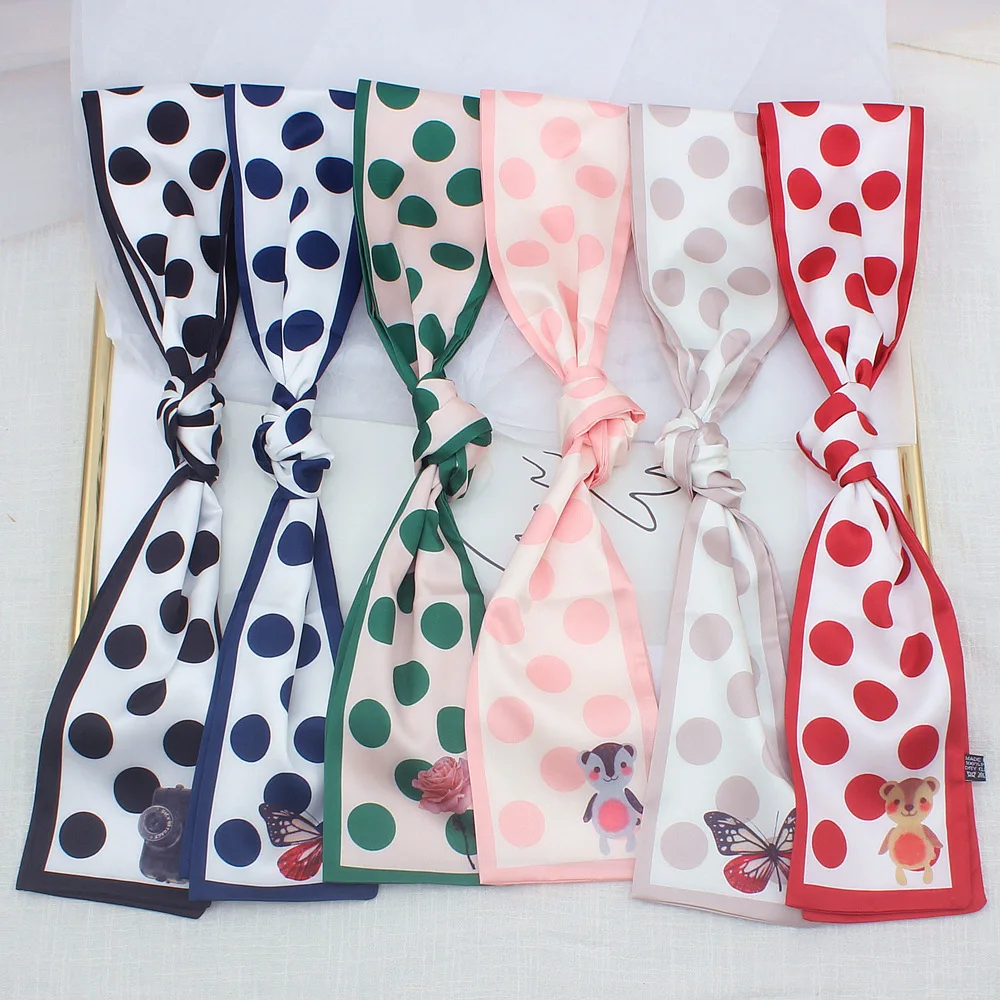 New Dotted design beautiful print women's scarves neckerchief summer season multi-use hair scarf clothing decorates
New Dotted design beautiful print women's scarves neckerchief summer season multi-use hair scarf clothing decorates