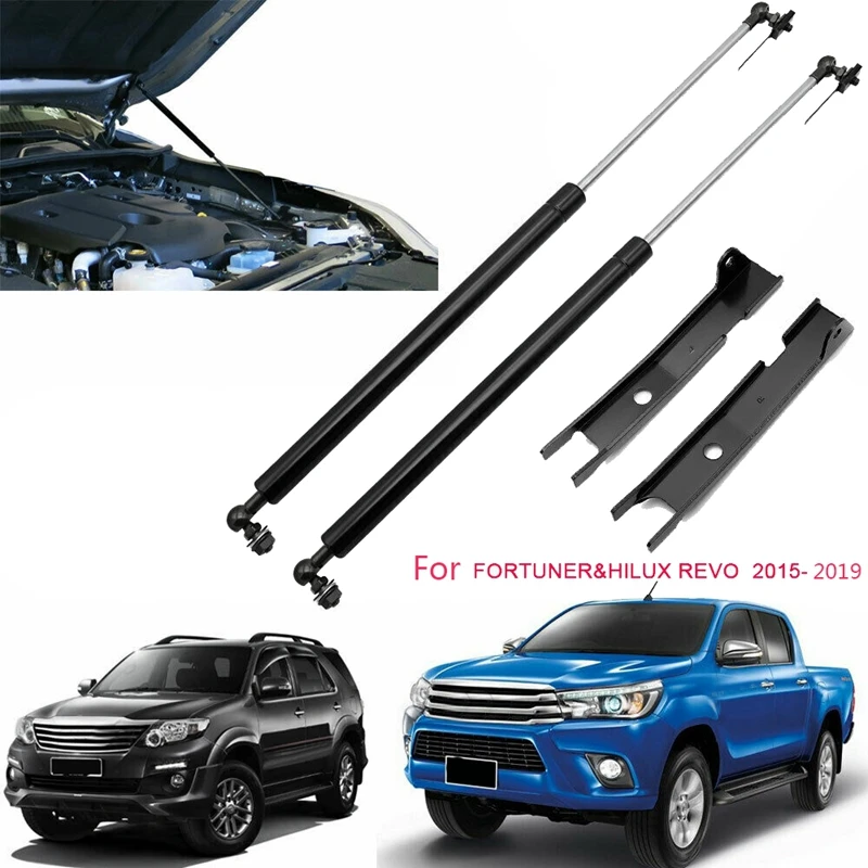 2 шт. передний двигатель капот Лифт поддерживает стойки удара для Toyota Fortuner / Hilux Revo