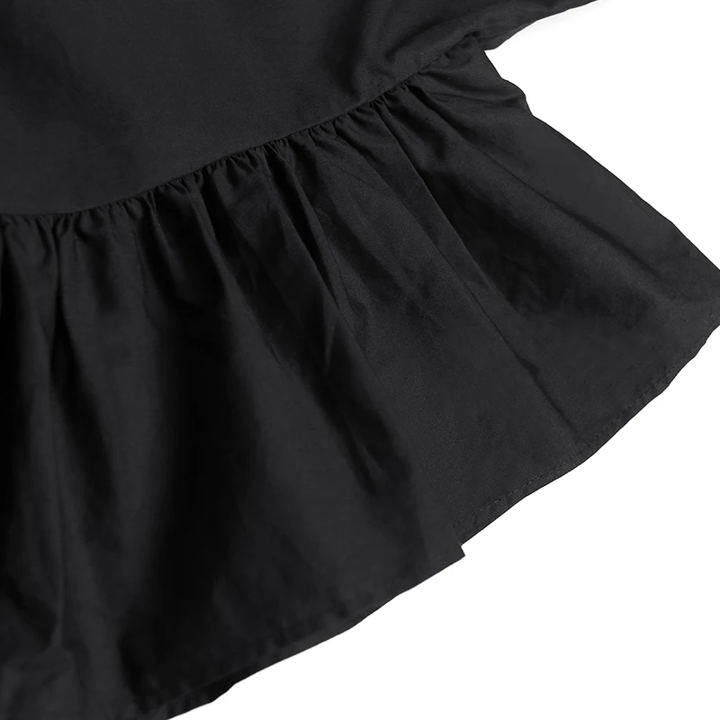 Summer ladies dress 2020 new summer long short-sleeved stitching lotus leaf cover hip skirt was thin high waist
Summer ladies dress 2020 new summer long short-sleeved stitching lotus leaf cover hip skirt was thin high waist