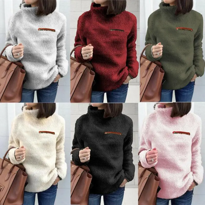 2021 Autumn And Winter New Fashion Zipper High-Neck Bottoming Shirt Womens Thick Solid Color Warm Casual Woolen Sweater Pullover
2021 Autumn And Winter New Fashion Zipper High-Neck Bottoming Shirt Womens Thick Solid Color Warm Casual Woolen Sweater Pullover