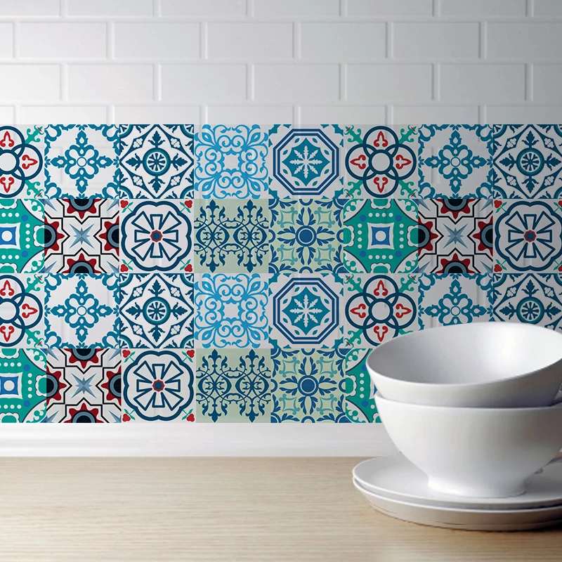 3D Arabian Style Retro Tile Floor Sticker Kitchen Bathroom Waist Line Wall Stickers Self Adhesive Vinyl Waterproof Poster Home D
3D Arabian Style Retro Tile Floor Sticker Kitchen Bathroom Waist Line Wall Stickers Self Adhesive Vinyl Waterproof Poster Home D