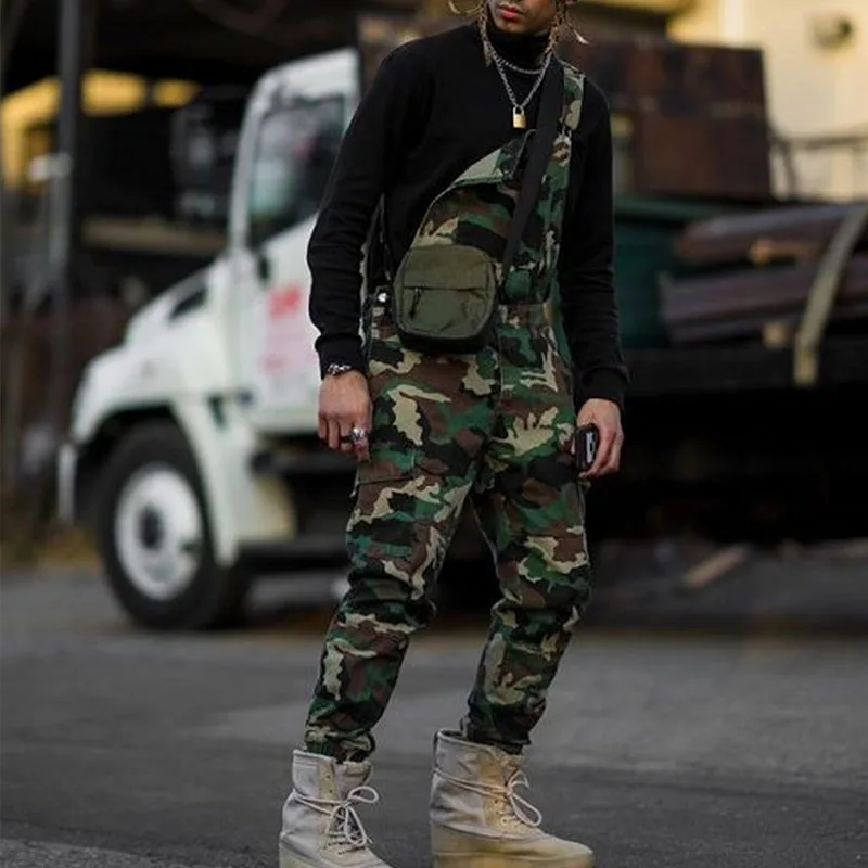 Oversized Camo Strap Long Casual Cargo Pants Camouflage Men's Casual Trousers Hip Hop Denim Outdoor Streetwear Track Overalls 
Oversized Camo Strap Long Casual Cargo Pants Camouflage Men's Casual Trousers Hip Hop Denim Outdoor Streetwear Track Overalls