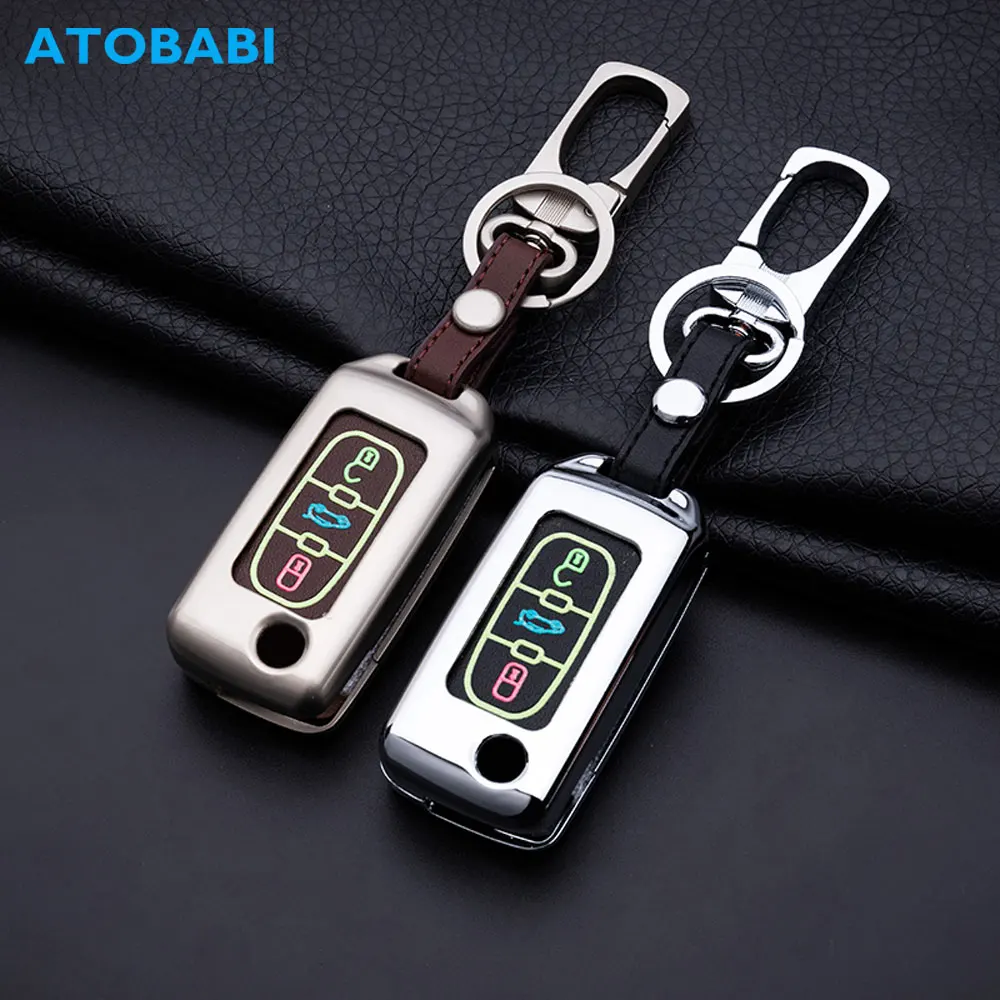 Car Key Case For Peugeot 208 307 308 508 3008 4008 5008 Citroen C4 DS3 DS5 DS6 Zinc Alloy+Leather Luminous Buttons Remote Cover
Car Key Case For Peugeot 208 307 308 508 3008 4008 5008 Citroen C4 DS3 DS5 DS6 Zinc Alloy+Leather Luminous Buttons Remote Cover