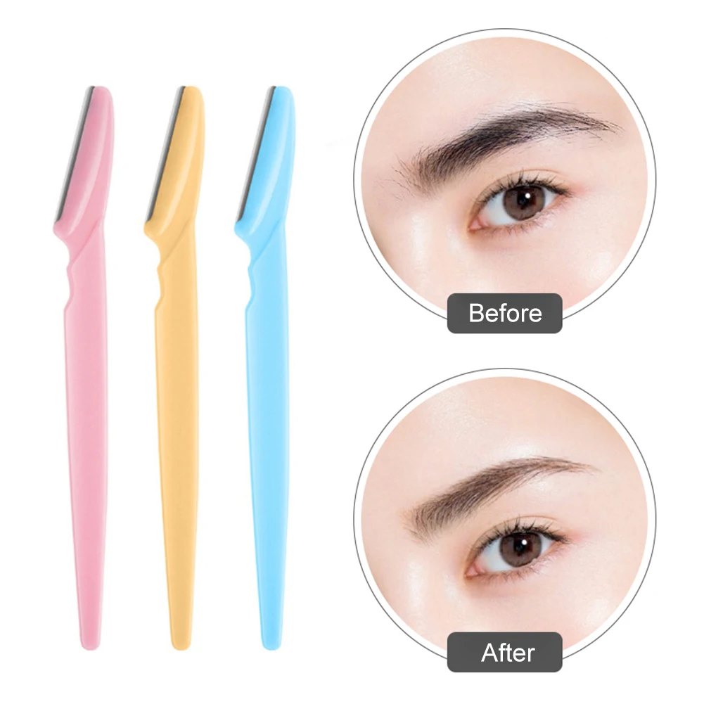 3PCS Portable Eyebrow Trimmer Safety Durable Face Clean Blade Hair Shaver Eye Brow Cover Painless Makeup Tool Accessories New
3PCS Portable Eyebrow Trimmer Safety Durable Face Clean Blade Hair Shaver Eye Brow Cover Painless Makeup Tool Accessories New
