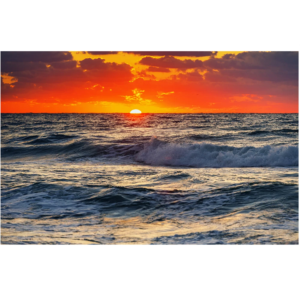 

Colorful print Beach sunrise/sunset Wall Tapestry Wall Hanging Psychedelic Tapestry Decor for Bedroom Living Room M042