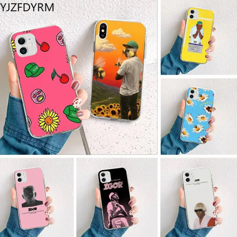 YJZFDYRM TYLER THE CREATOR IGOR rapper Phone Case for iphone 12 pro max 11 pro XS MAX 8 7 6 6S Plus X 5S SE 2020 XR cover
YJZFDYRM TYLER THE CREATOR IGOR rapper Phone Case for iphone 12 pro max 11 pro XS MAX 8 7 6 6S Plus X 5S SE 2020 XR cover