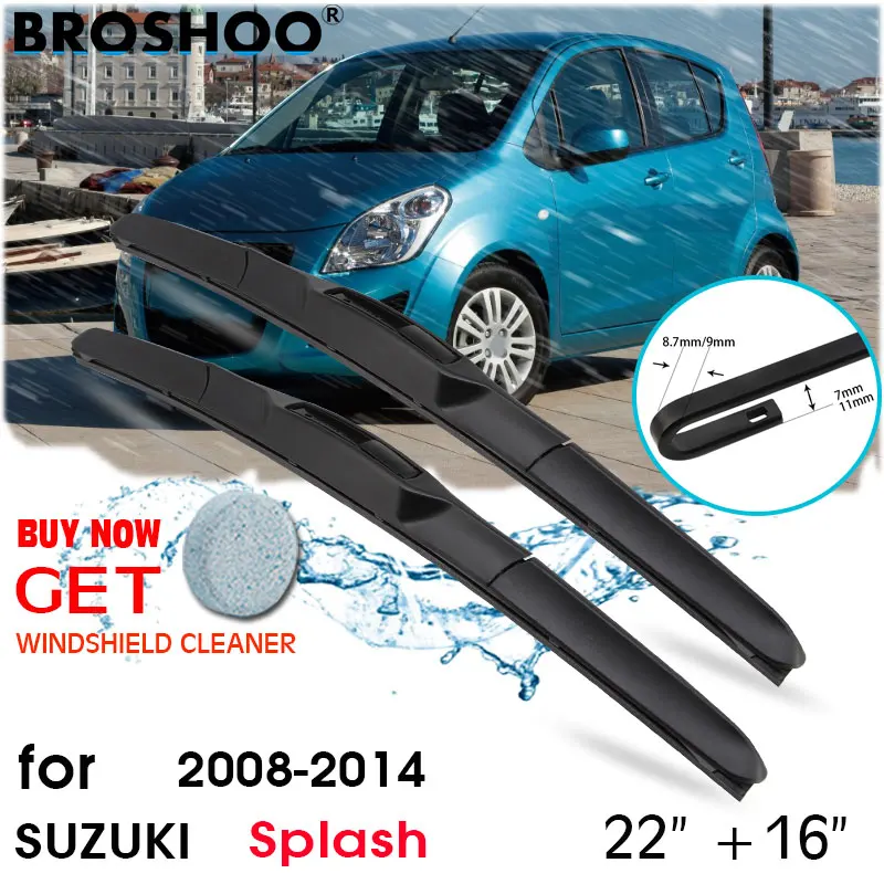 Car Wiper Blade Window Windscreen Windshield Wipers Blades J hook Arm Auto Accessories For Suzuki Splash 22''+16'' 2008-2014
Car Wiper Blade Window Windscreen Windshield Wipers Blades J hook Arm Auto Accessories For Suzuki Splash 22''+16'' 2008-2014