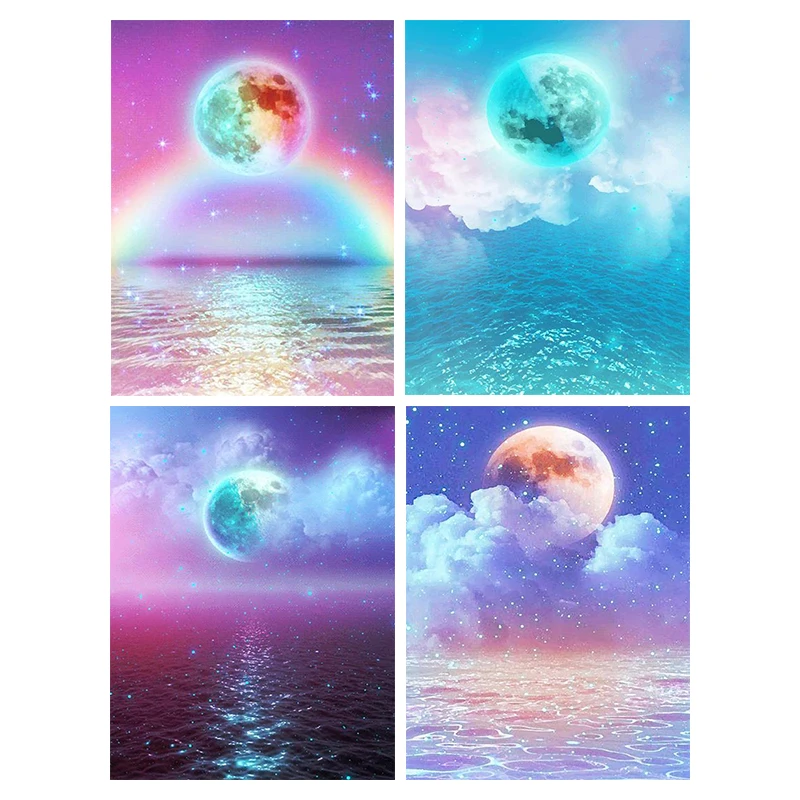 5D DIY Diamond Painting "Moon" Landscape, Diamond Embroidery, Gifts, Mosaic Pictures, Cross Stitch, Decoration,Rhinestones
5D DIY Diamond Painting "Moon" Landscape, Diamond Embroidery, Gifts, Mosaic Pictures, Cross Stitch, Decoration,Rhinestones
