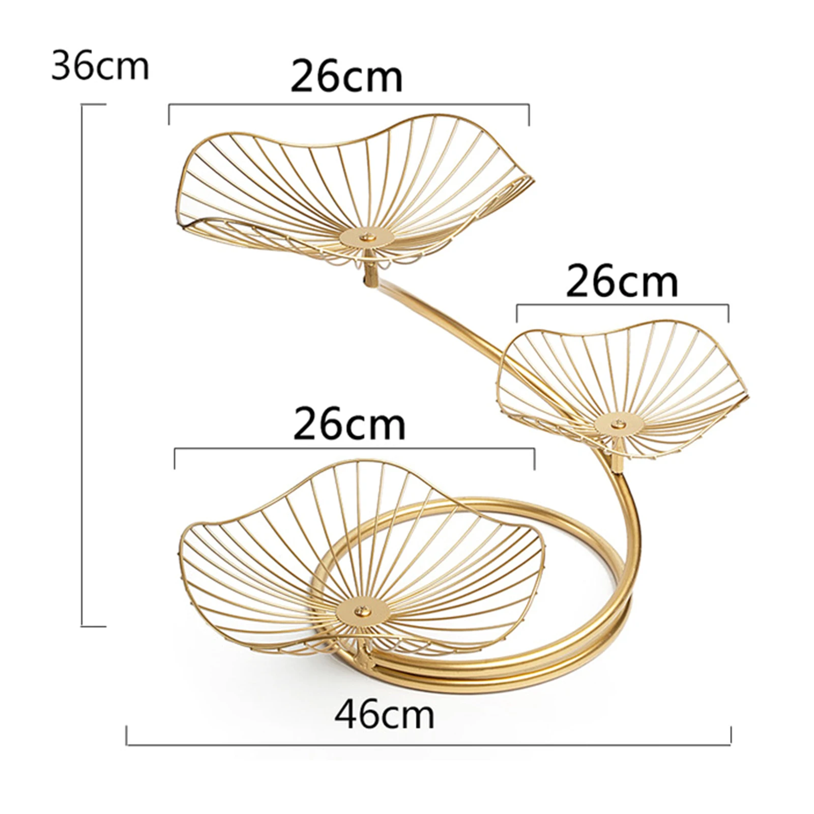 Simple Three-layer Fruit Plate High-end Home Decoration Iron Modern Creative Plate Nordic Fruit Plate
Simple Three-layer Fruit Plate High-end Home Decoration Iron Modern Creative Plate Nordic Fruit Plate