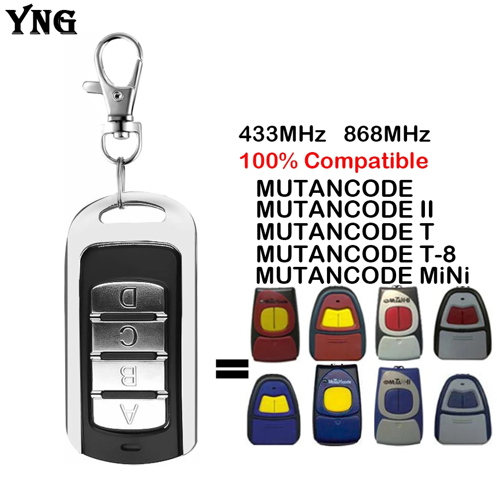 MUTANCODE 2 гаражный пульт дистанционного управления 433 МГц 868 мини гараж / ворота
