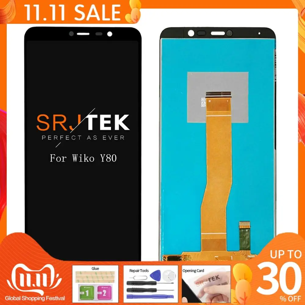 NEW 5.99'' For Wiko Y80 LCD Display Touch Screen Digitizer Assembly Repair Parts For Wiko Y80 LCD Screen Glass Panel Replacement
NEW 5.99'' For Wiko Y80 LCD Display Touch Screen Digitizer Assembly Repair Parts For Wiko Y80 LCD Screen Glass Panel Replacement