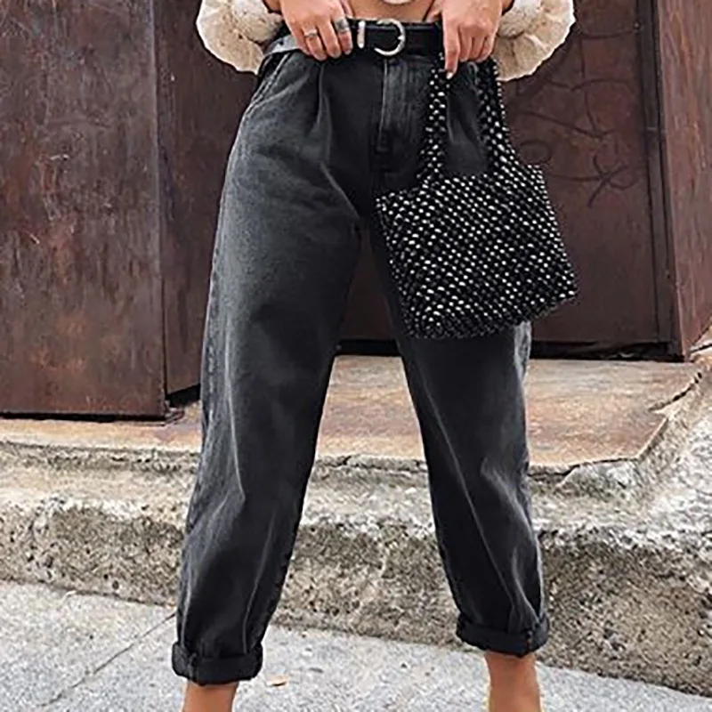 Spring Fashion Loose High Waist Harlan Jeans Women Jeans Cargo Pants Women Fashion Clothes High Waisted Jeans
Spring Fashion Loose High Waist Harlan Jeans Women Jeans Cargo Pants Women Fashion Clothes High Waisted Jeans