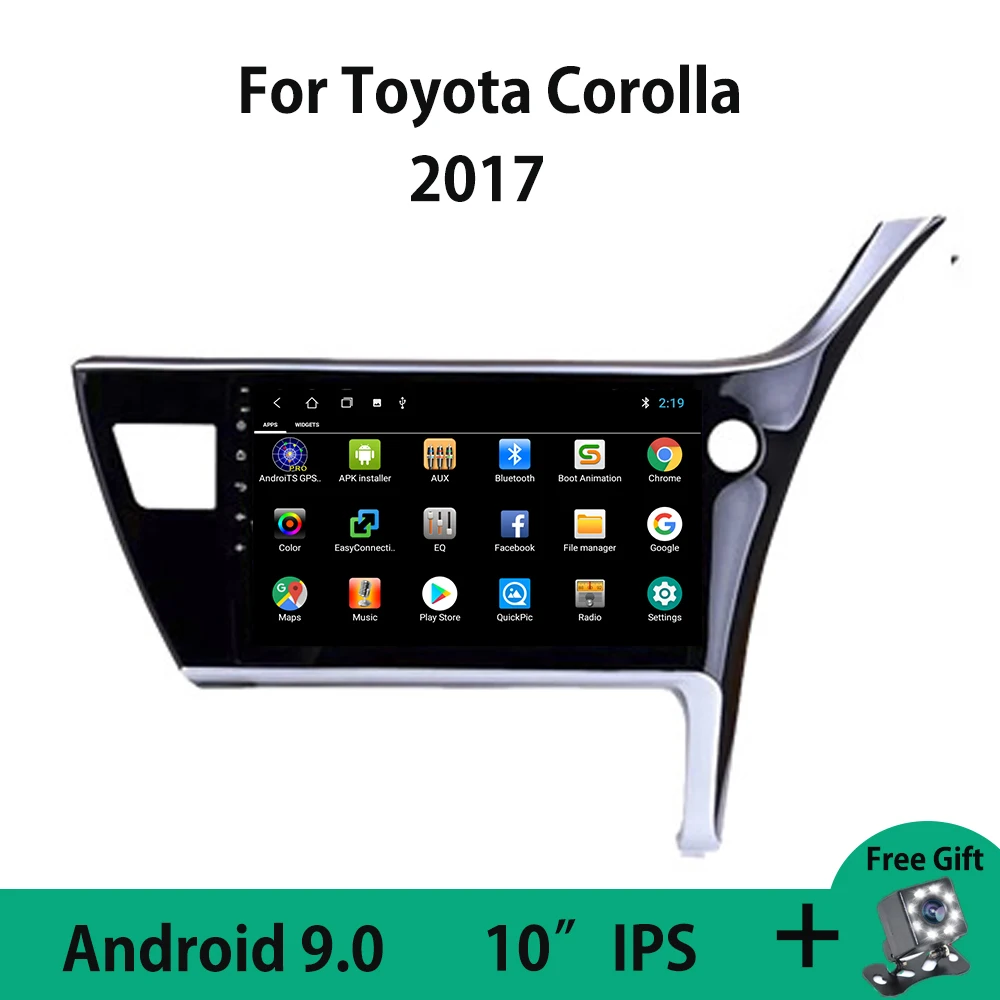 Android 9.0 WIFI Car Radio Tape Recorder For Toyota Corolla 2017 Right Hand Drive Multimedia Video Player 10.1" IPS Split Screen
Android 9.0 WIFI Car Radio Tape Recorder For Toyota Corolla 2017 Right Hand Drive Multimedia Video Player 10.1" IPS Split Screen