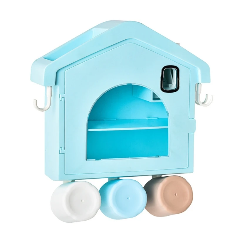 Creative House Shape Dust-proof Toothbrush Holder Waterproof Cosmetics Storage Rack Stand Automatic Toothpaste Dispenser
Creative House Shape Dust-proof Toothbrush Holder Waterproof Cosmetics Storage Rack Stand Automatic Toothpaste Dispenser