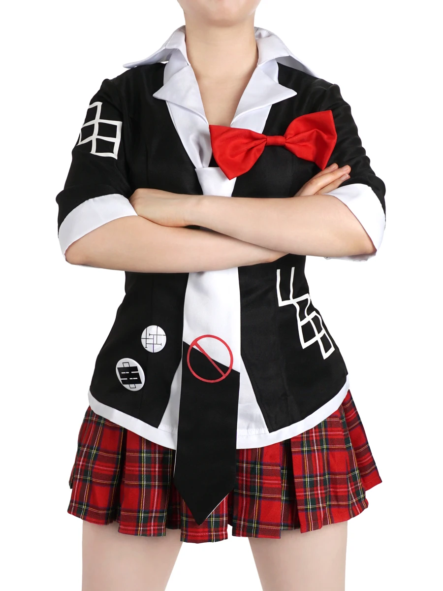 Danganronpa Косплэй джунко эношима костюмы форма вечерние костюм на Хэллоуин, бесплатная доставка
Danganronpa Косплэй джунко эношима костюмы форма вечерние костюм на Хэллоуин, бесплатная доставка