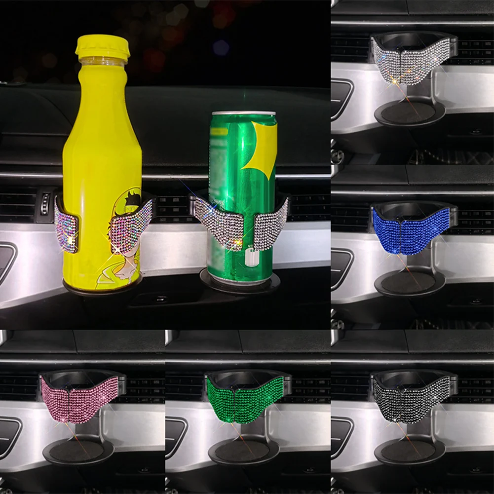 New Car Air Vent Water Cup Holder Crystal Diamond Drink Cup Stand Hanging Garbage Bin Car Truck Air Outlet Beverage Cup Holder
New Car Air Vent Water Cup Holder Crystal Diamond Drink Cup Stand Hanging Garbage Bin Car Truck Air Outlet Beverage Cup Holder