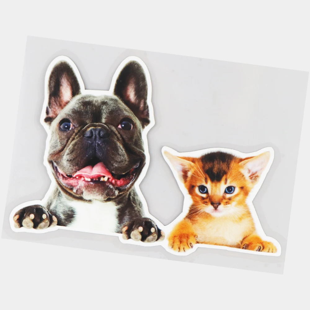 JuYouHui Exterior Accessories Decal Dog and Cat Lying on The Window Funny Windshield Decoration Car Sticker
JuYouHui Exterior Accessories Decal Dog and Cat Lying on The Window Funny Windshield Decoration Car Sticker