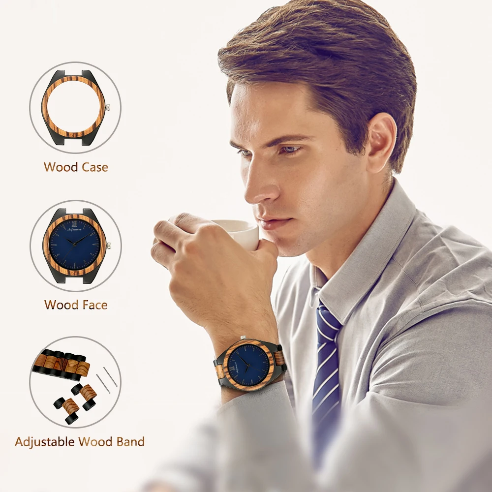 Shifenmei Personalized Engraved Wood Watch Men Watches Top Brand Luxury Quartz Wristwatch Male Sports Wooden Clock Zegarek Meski
Shifenmei Personalized Engraved Wood Watch Men Watches Top Brand Luxury Quartz Wristwatch Male Sports Wooden Clock Zegarek Meski
